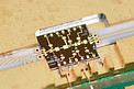 Custom power amplifier chip voor een ALMA Warm Cartridge Assembly