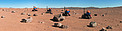 Time-lapse view of the ESA Seeker autonomous rover during tests at Paranal