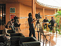 Filming at Paranal