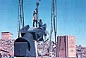 Assembling the ESO 1-metre telescope