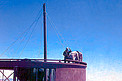 Assembling the ESO 1-metre telescope