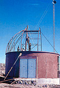 Assembling the ESO 1-metre telescope