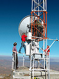 La Silla radio antenna