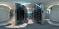 Panorama of the computer room