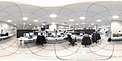 Control room at night