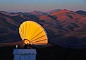 Communication antenna at Paranal