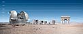 E-ELT and VLT vs Arc de Triomphe