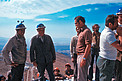 Roof-topping of the ESO 3.6-metre telescope.