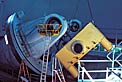 Main structure of the ESO 3.6-metre telescope