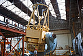 The ESO 3.6-metre telescope under construction