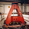 The ESO 3.6-metre telescope construction