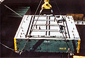 Loading the mirror of the ESO 3.6-metre telescope