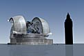 E-ELT vs. Big Ben (artist's impression)