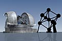 E-ELT vs. the Atomium (artist's impression)