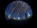 End of the night at Paranal Observatory