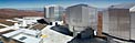 The VLT platform on top of Cerro Paranal