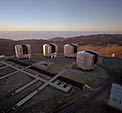 The VLT Array on the Paranal Mountain