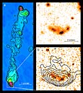 "Hot spots" near radio galaxy 3C 455