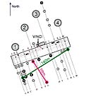 VLTI Configuration for Measurements of Achernar