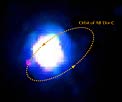 Near-infrared image of AB Doradus A and its companion