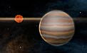 Artist's rendering of the 2M1207 System