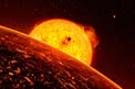 Artist’s impression of Corot-7b