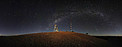 Mounted image 119: Cerro Armazones night-time panorama