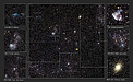 Detailed annotated view of a section of the Large Magellanic Cloud