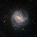 TRAPPIST First Light Image of the Spiral Galaxy Messier 83