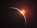 Artist’s impression of GJ 1214b