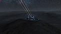 The E-ELT laser guide stars at work (artist’s impression)