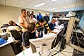 El equipo de KMOS durante la primera luz