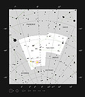 De bolvormige sterrenhoop 47 Tucanae in het sterrenbeeld Toekan