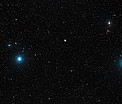 Visión de amplio campo del cielo alrededor de la galaxia espiral NGC 1637
