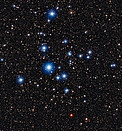 Unge stjerner i den åpne hopen NGC 2547