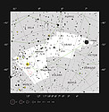 The star HD 95086 in the constellation of Carina