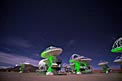 Cena do filme Hidden Universe, produzido em IMAX 3D, que mostra as antenas ALMA