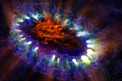 Taiteilijan näkemys supernovasta 1987A
