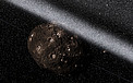 Artist’s impression of the view from inside the rings around Chariklo