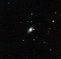 Wide-field view of the sky around the galaxies NGC 1316 and 1317