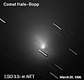 The Near-Nucleus Region of Comet Hale-Bopp