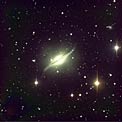 Galaxy with Warped Dust Lane