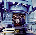 The ESO 3.6-metre telescope Cassegrain cage