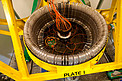 Part of the multi-object spectrograph FLAMES on the VLT.