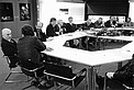 Harry Van Der Laan at the Contract Signature with AMOS for the Auxiliary Telescopes