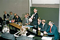Claude Nicollier talks in HST STS-61 press conference
