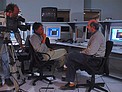 Interview during VLT first light