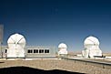 Three Auxiliary Telescopes and VLTI building