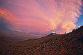 Pink sky above La Silla