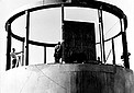 Construction of the Grand Prisme Objectif telescope building at La Silla